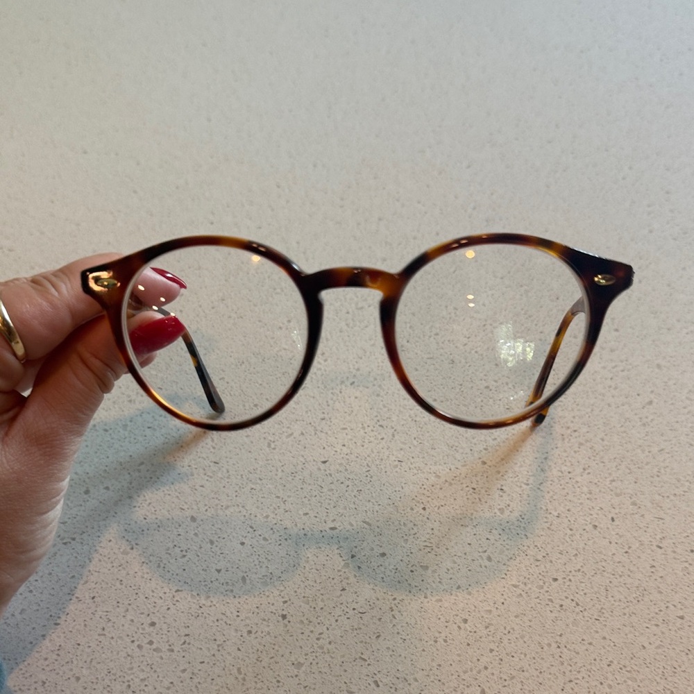 Ray-Ban Tortoise Shell Round Glasses